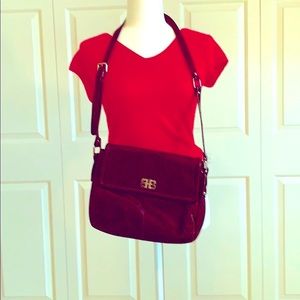 Hugo boss Gray calf leather handbag